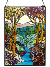  TC17178 - Landscape 26"H Tiffany Window Panel