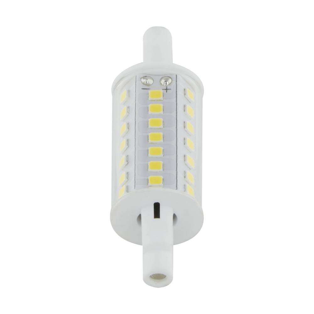 6 Watt LED Bulb; J-Type T3 78mm; 120 Volt; R7S Base; 4000K; Double Ended; 200 Degree Beam Angle