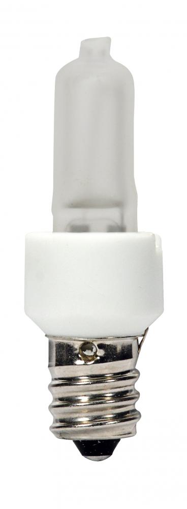 60 Watt; Halogen / Excel; T3; Frosted; 3000 Average rated hours; 950 Lumens; Candelabra base; 120