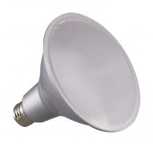 Satco Products Inc. S29447 - 15 Watt; PAR38 LED; 3500K; 40 deg. Beam Angle; Medium base; 120 Volt