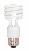 Satco Products Inc. S7219 - 13 Watt; Mini Spiral Compact Fluorescent; 5000K; 82 CRI; Medium base; 120 Volt