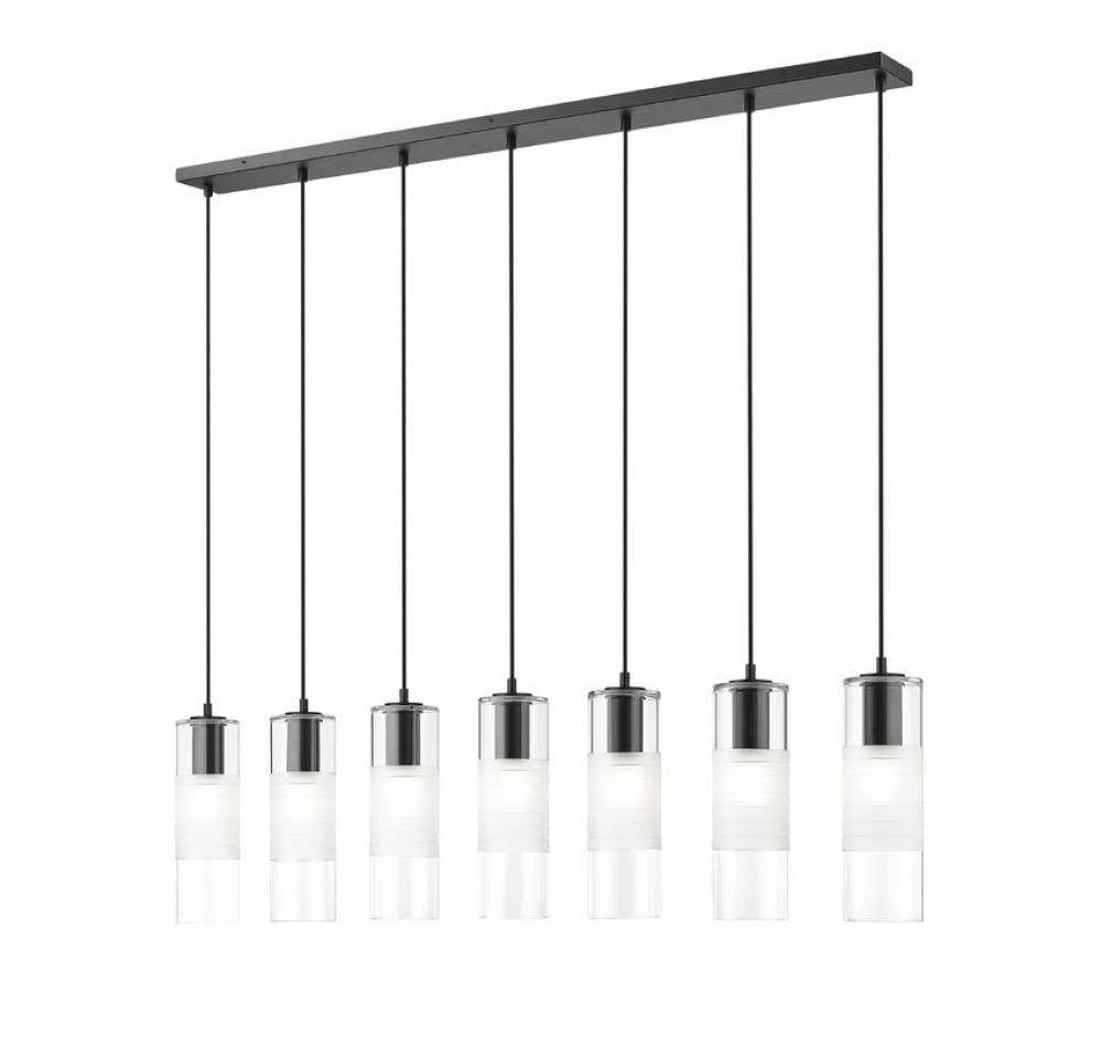 7 Light Linear Chandelier