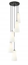 Z-Lite 3043P7-5R-MB - 5 Light Chandelier