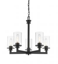 Z-Lite 462-5BRZ - 5 Light Chandelier