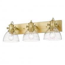 Golden 3118-BA3 BCB-SD - Hines 3-Light Bath Vanity in Brushed Champagne Bronze