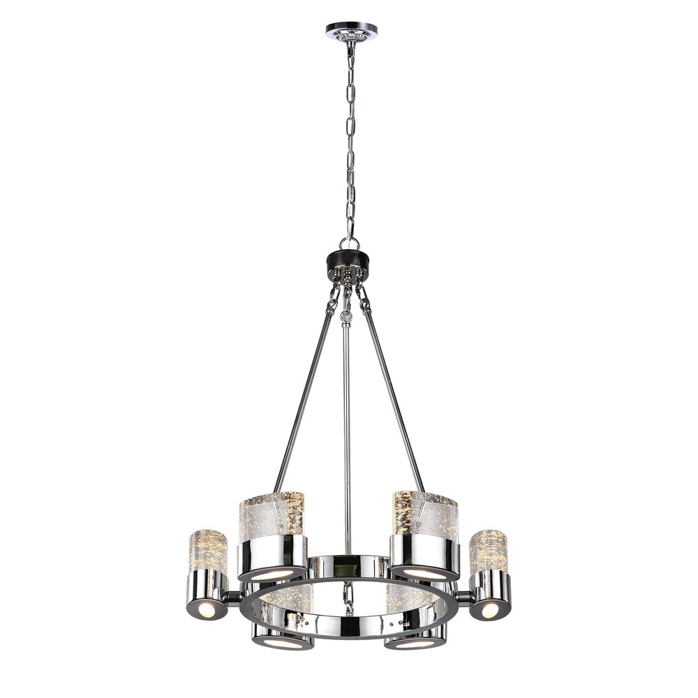 Emmanuella 6 Light Chandelier With Chrome Finish