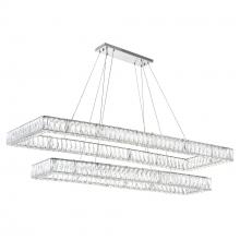 CWI LIGHTING 1084P52-601-RC-2C - Felicity LED Chandelier With Chrome Finish