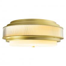 CWI LIGHTING 1567C18-4-602 - Valdivia 4 Light Satin Gold Flush Mount