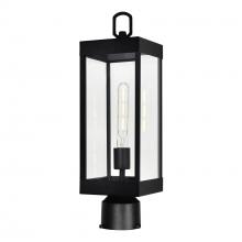 CWI LIGHTING 1695PT6-1-101 - Windsor 1 Light Black Outdoor Lantern Head