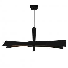 CWI LIGHTING 1717P50-101 - Solara Integrated LED Black Chandelier