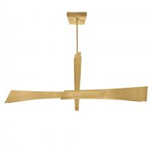 CWI LIGHTING 1717P50-624 - Solara Integrated LED Brass Chandelier