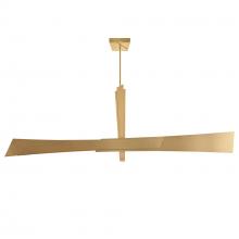 CWI LIGHTING 1717P72-624 - Solara Integrated LED Brass Chandelier