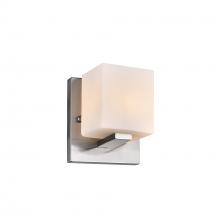 CWI LIGHTING 5442W6SN - Cristini 1 Light Bathroom Sconce With Satin Nickel Finish