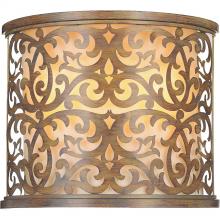 CWI LIGHTING 9807W13-2-116 - Nicole 2 Light Wall Sconce With Brushed Chocolate Finish