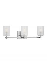 Generation Lighting GLV1043CH - Three Light Wall/Bath