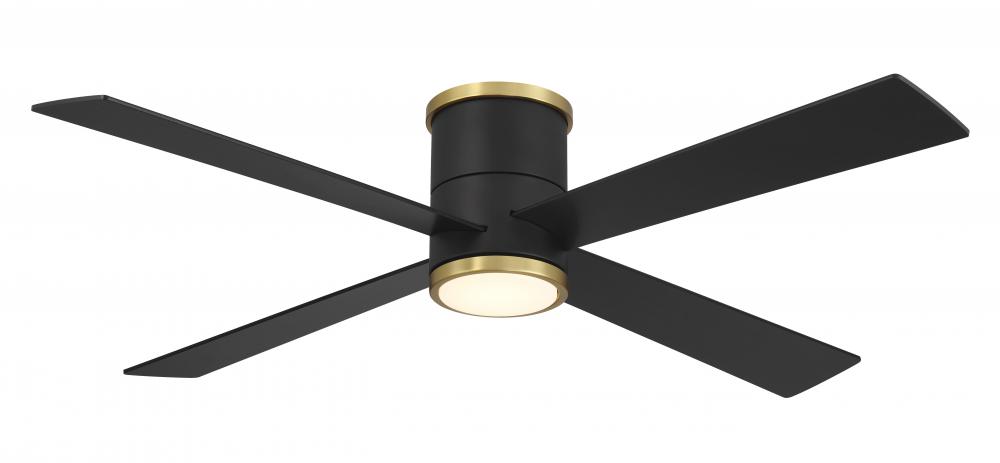 Falco Flush - 54" LED Flush Mount Ceiling Fan