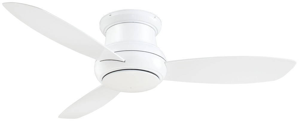 52" LED FLUSH MOUNT CEILING FAN