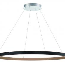 Eurofase 43898-015 - Verdura 1 Light Chandelier in Black + Brown