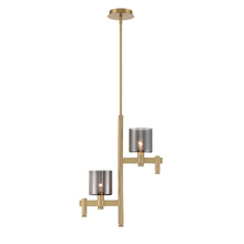 Eurofase 46520-012 - Decato 2 Light Pendant in Brushed Gold