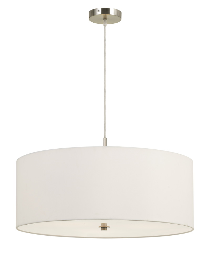 60W X 3 Addison Drum Pendant Fixture. Dia:24"