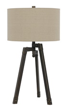 CAL Lighting BO-2626TB - 150W Tripod Table Lamp