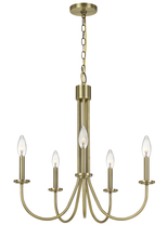 CAL Lighting FX-3736-5 - 60W X 5 Spiez Metal Chandelier