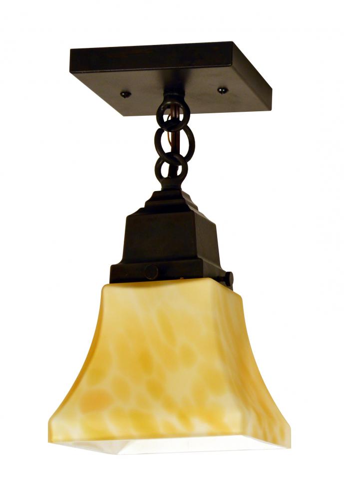 ruskin one light ceiling mount