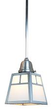 Arroyo Craftsman ASH-1TOF-S - a-line shade one light stem mount pendant with t-bar overlay