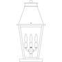 Arroyo Craftsman CRC-10CS-MB - 10" croydon column mount