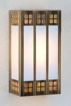 Arroyo Craftsman GSADA-12GWC-BK - 12" glasgow "ada" sconce