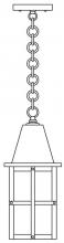 Arroyo Craftsman HH-6RM-RB - 6" hartford  pendant