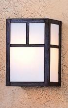 Arroyo Craftsman MS-8TCS-VP - 8" mission sconce with t-bar overlay