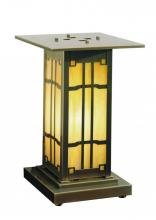 Arroyo Craftsman PTL-9LGW-S - 9" pasadena long body table lamp