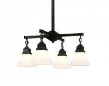 Arroyo Craftsman RCH-4-RC - ruskin 4 light chandelier