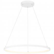 Access 52068LEDD-MWH/ACR - Dual Voltage LED Pendant