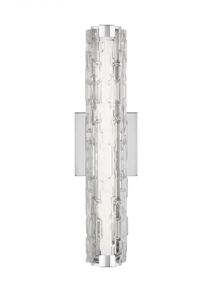 Cutler 18" Staggered Glass LED Sconce