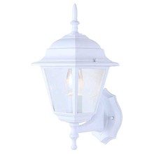 Canarm IOL111 - Outdoor, 1 Bulb Uplight, Bevelled Glass, 100W Type A or B