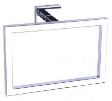 Canarm BA101A09CH - Bath Accessories, Bishop, BA101A09CH, Stainless steel + Diecast Aluminum, 8.625" W x 6.5" H