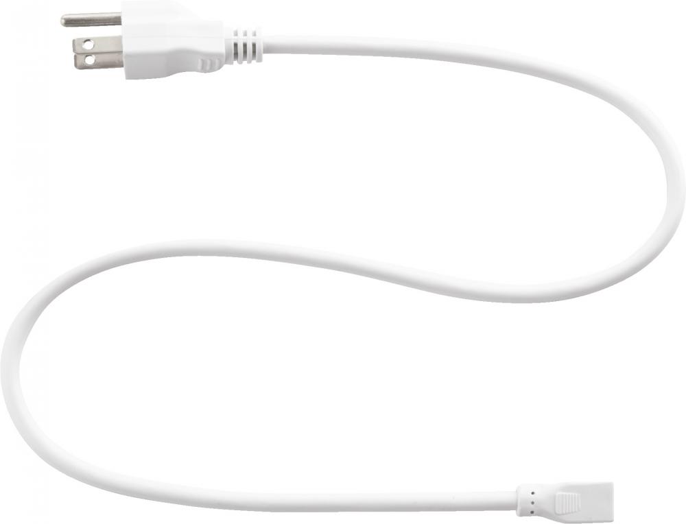 LED UCL 24" POWER CORD-WH