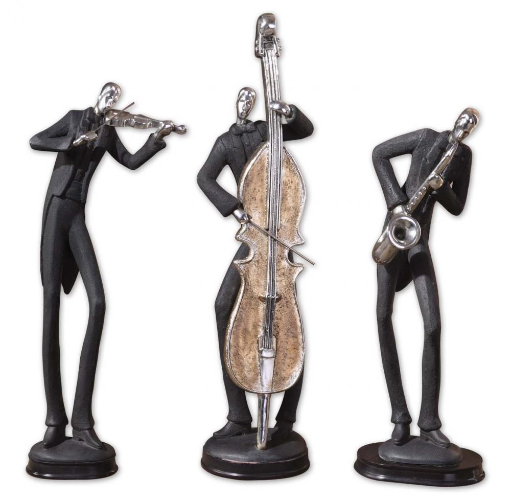 Uttermost Musicians Decorative Figurines, Set/3