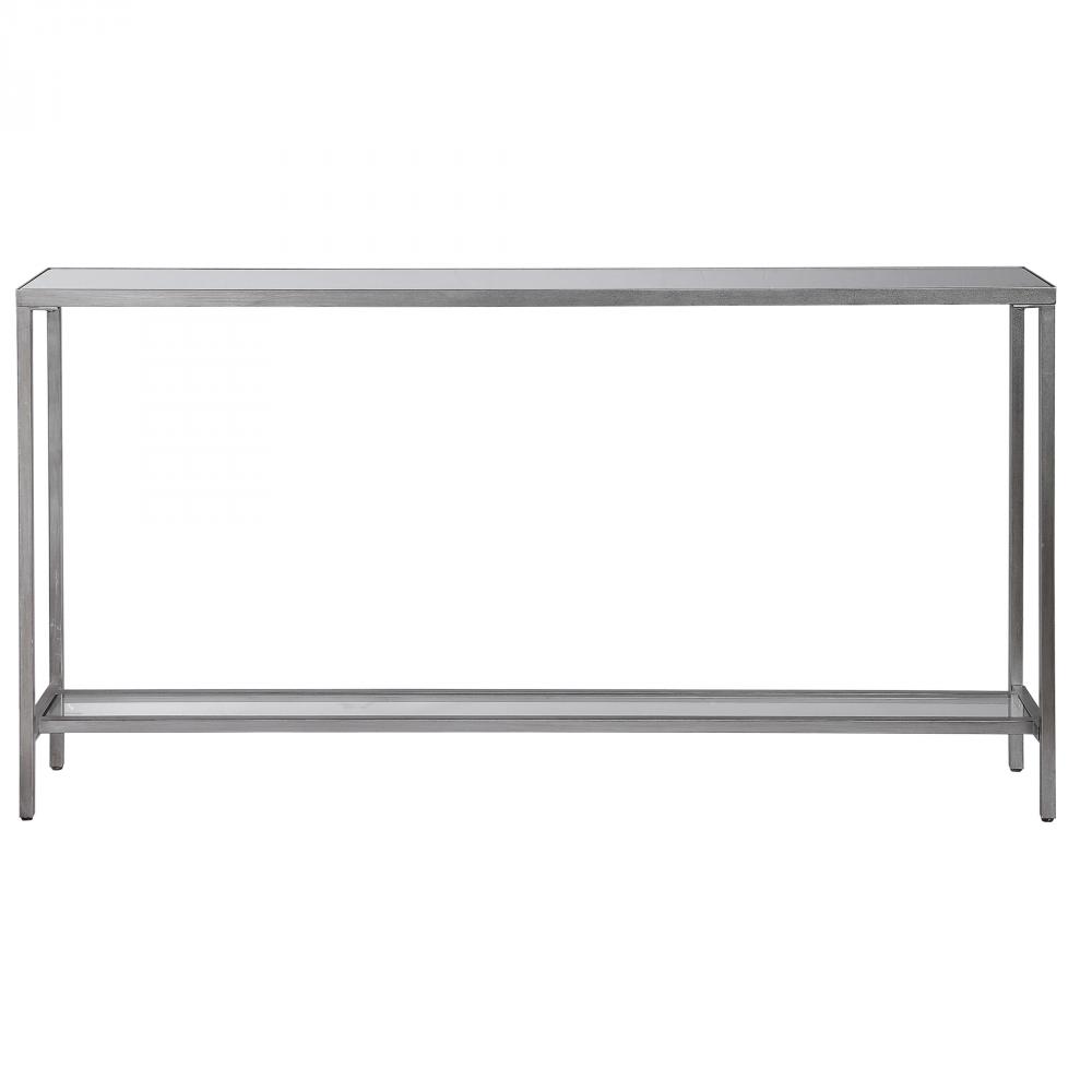 Uttermost Hayley Silver Console Table