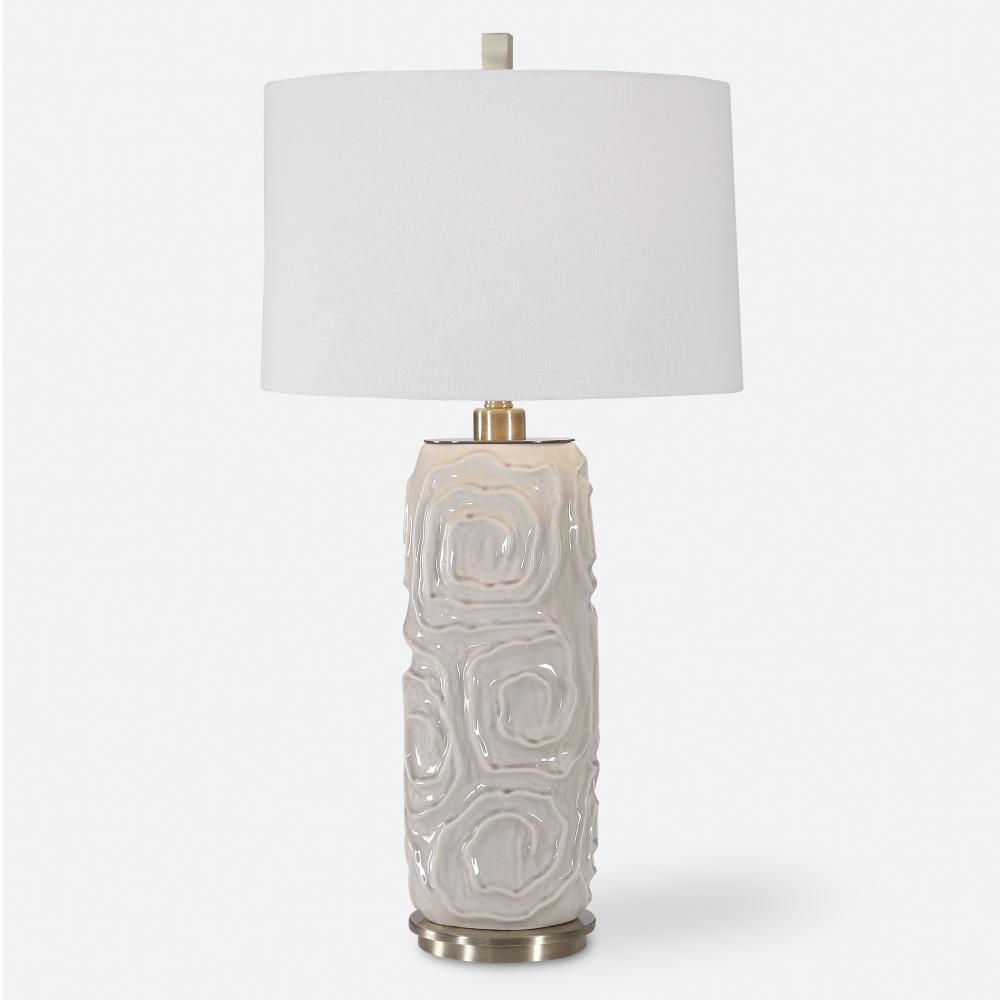 Uttermost Zade Warm Gray Table Lamp