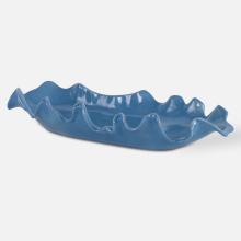 Uttermost 18052 - Ruffled Feathers Blue Bowl