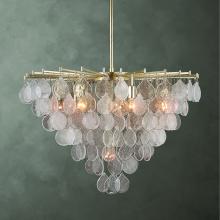 Uttermost 21583 - Uttermost Goccia 8 Light Tear Drop Glass Pendant